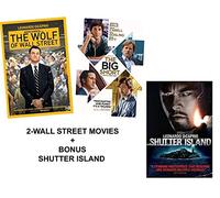2- Wall Street Movies: Real Life Bets / Short Squeeze (The Wolf Of Wall Street & The Big Short) + Bonus "Shutter Island" DVD