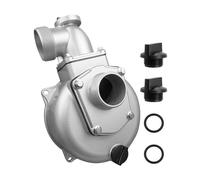 2" Water Pump Body Housing Aluminum with 4 Plug Fit for Predator Pacific | & for Hydrostar Gasoline Engine Water Pump 158 GPM, NOT for 3 Bolts Hydrostar Inch Gasoline Engine