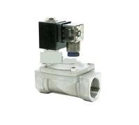 2 Way 1.2 1.5 2 Inch Orifice 35mm 50 Mm NBR FKM Seal 0.5-16 Bar SUS 304 Normally Closed Pilot Solenoid Valve(AC 220V_FKM)