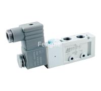 2 Way / 5 Port Solenoid Valve MVSC-220/300/460-4E1/4E2/4E2C NASS Magnet Pneumatic Solenoid Valve AC220/DC24V(MVSC-460-4E2,DC24V)