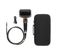 2 Way Articulating Borescope with Light 1.55m Probe 8.5mm Lens Industrial Inspection Camera for Machinery and Car Repair