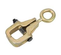 2 Way Auto Body Repair Pull Clamp, Self Tightening Frame Grip, Chrome Vanadium Steel Clamp with Serrated Jaws for Trucks Cars Buses RVs Sheet Metal Beam Repair