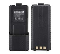 2 Way Batteries 3800mAh Safety Test Original Walkie Talkie Battery 7.4V for Radio for Intercoms (Black)