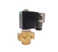 2 Way Brass Water Normally Open Solenoid Valve no 1/4 inch 12V DC Orifice 2.5mm/3mm 0-16bar/10bar Screw Air Compressor Valve(025 16bar,DC24V)