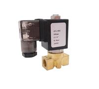 2 Way Brass Water Solenoid Valve Zero Pressure Start G1/4" AC220V Orifice 3mm/4mm/5mm/6mm Normal Close Electric Valve Pu(6mm,NBR_AC110V)