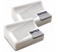 Eagle 2 Station Intercom with Call Chime,20M Cable,Wall Fixings,Battery Operated