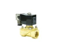 2 Way Corrugated Diaphragm PW-20 Normally Closed Air Oil Water Solenoid Orifice 20mm Port G3/4" AC220V(Dc 12v)