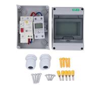 2 Way Distribution Box with Leakage Protection Switch and Energy Meter for Outdoor Use