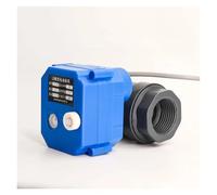 2 Way DN25 2Nm Electric Ball Valve with Manual Function Motor 5V 12V 24V PVC Pipe Valve Low Error(LH-W625,DC5V)