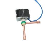 2 Way FDF-2A 4A 6A Mini -Flow Copper Solenoid Valve Refrigeration System AC220V(FDF-3A,AC24V)