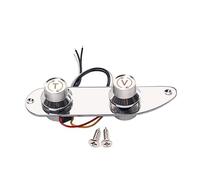 2 Way Guitar Control Plate Wire Loaded Prewired Control Plate With 2 Way Switches Electric Guitar Part Replacement