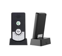 2 Way Home Voice Intercom Doorbell, Wireless Two Way Wireless Intercom Doorbells for Indoor Outdoor Interphone System HomeImprovement Security