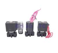 2 Way MINI Plastic Solenoid Valve NBR/EPDM/FKM 1/8 1/4 Inch Orifice 2mm Normal Close GPA-02 Water Valve 10bar 220V 12V 24V(NBR_AC220V_D11011)