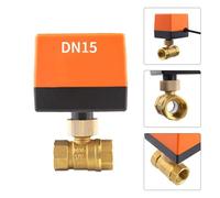 2-Way Motorised Ball Valve for Zone Control, Brass Body, AC 220V, IP50 Rated, 15s Operation, ≤1.3 MPa, 5-95°C Hot/Cold Water