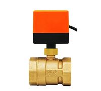2 Way motorised Valve Electric Ball Valve AC220v AC24v DC12v 1/2 3/4 1 1-1/4 1-1/2 2 inch (AC220v, 1-1/2 pulgada)