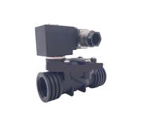 2 Way Plastic Solenoid Valve 1/2" 3/4 1 Inch Orifice 15/20/25mm Normal Close PP-15/20/25 Water Valve 10bar Rapid and Sensitive(3/4",NBR_DC24V_D11011)