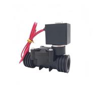2 Way Plastic Solenoid Valve NBR/EPDM/FKM 1/2" 3/4 1 inch Orifice 15/20/25mm Normal Close PP-15/20/25 Water Valve 10bar(3/4",EPDM_DC24V_D11011)