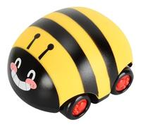 2 Way Return Car Cute Friction Ladybug Toy Forward and Backward Beetle Car Ladybug Toy Shaped Friction Vehicle Kids Toys cars decor Non Non pullback 3-5 ladybugs Parent Parent toys lady Educat