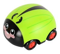 2 Way Return Car Cute Friction Ladybug Toy Forward and Backward Beetle Car Vehicle Shaped Toy Kids Ladybug Friction Toys Interaction car decor Inertial car mini accessories Cognitive mini lady