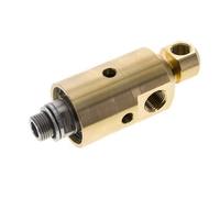 2-Way Rotary Joint G3/8'' - G1/2'' Male x Female Brass 50bar (702.5psi)