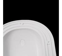 2-Way Solar Cable Guide Connection Box for, RV, Caravan & Boat Roof Mounts - Weatherproof ABS Enclosure with Dual 2.5-6 mm² Cable Gla(White)