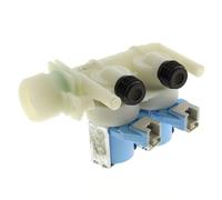 2-way solenoid valve 90°, Ø 10 mm, connector for Indesit washing machine C00110333