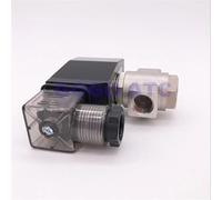 2 Way Stainless Steel Water Normally Open Solenoid Valve ss 1/8" AC 220V Orifice 2.5mm Zero-Pressure Start Valve 0-16bar(AC110V_FKM)