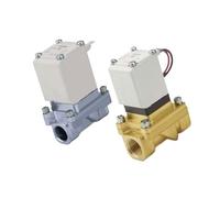 2 Way Valve Pilot Operated 2 Port Solenoid Valve for VXZ240FAXB VXZ250HG(Light Purple)