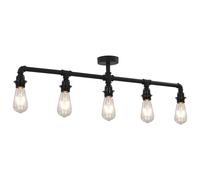2-way Wall Lamp Black E27 Bulbs Living Room Lighting Fixture 2x/3x/5x vidaXL