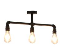 2-way Wall Lamp Black E27 Bulbs Living Room Lighting Fixture 2x/3x/5x vidaXL