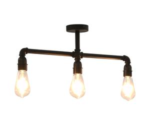 2-way Wall Lamp Black E27 Bulbs Living Room Lighting Fixture 2x/3x/5x vidaXL