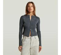 2 Way Washed Slim Knit - Dark blue - Women XL