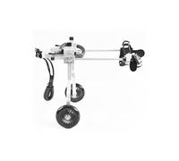 2-Wheel Dog Wheelchair for Disabled Pets, Stand-Up Support Cart for Rear/Front Legs, Lightweight Rolling Cart for Small Dogs/Cats, Mobility Aid for Pets