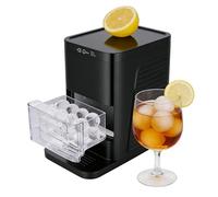 2" Whiskey Spherical Ice Machine, Countertop Sphere Ice Machine, Single Batch Ice Production 2pcs, 72 Sphere Per Day Capacity, with Auto Self-cleaning Function, for Home/Bar