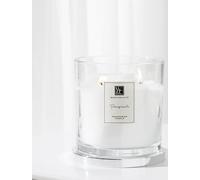 2-Wick Scented Luxury Candle in Glass: Lux Collection, Long-Lasting Aroma, Elegant Home Decor (Pomegranate)