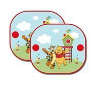 2 Winnie The Pooh Kids CAR Window Sunshade Sun Shade Folding Blind Side Panels Childrens Visors