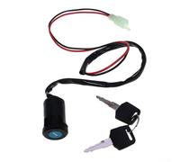 2 wire For Ignition key switch for ATV starter switch lock fit for go kart motorcycle quad pocket dirt bike scooter replacement engine power switch