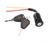 2 Wire Position For Ignition Key Switch with Lock and 2 Keys for Electric Scooter and E-Bike Replacement Part Reliable and Practical