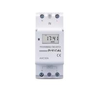 2 Wire Weekly 7 Days Programmable Digital TIME SWITCH Relay Timer Control AC 220V 230V 12V 24V 48V 16A 1Pcs(30A,12V AC DC)