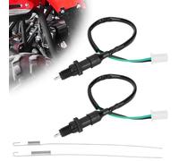 2 Wires Brake Switch Universal Brake Lamp Light Switch Rear Foot Replacement for ATV Dirt Bike Moped