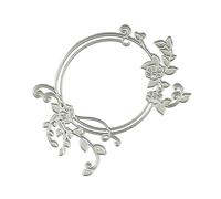 2. Wreath Shape Die Cut Templates Carbon Steel Embossing Tools for Craft Card Making Scrapbooking Decorative Stencils Card Making Metal Dies