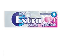 (2) Wrigleys Extra White Bubblemint Chewing Gum, 14g, 30pk, Exp 08/26, New