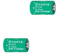 2 x 1/2 AA VARTA Lithium Battery 6127 CR1/2AA 3v