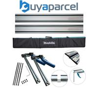 2 x 1.5m BAP Guide Rails Plunge Saw + Makita Bag + Connector + 2 Quick Clamps