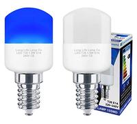 2 x 1.5w Blue LED Pygmy Light Bulb E14 SES