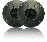 2 x 1" Caged Silk Dome 50w Hi-Fi Tweeter Speaker Loudspeaker Upgrade Replacement
