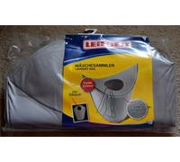 2 x 1 Leifheit laundry collector, combi system, grey, 50-60 l, 36 x 70 x 76 cm,