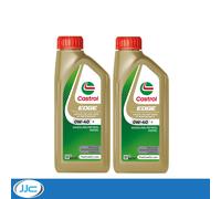 2 x 1 Litre - Castrol Edge High Performance Fully Synthetic 0W40 R Engine Oil