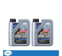 2 x 1 Litre - Liqui Moly MoS2 Leichtlauf 10W40 Semi Synthetic Engine Oil