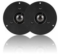 2 x 1" Silk Dome 80w Hi-Fi Tweeter Speaker Loudspeaker Upgrade Replacement